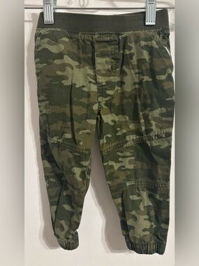 Garanimals Boys Camo Joggers in Green and Olive